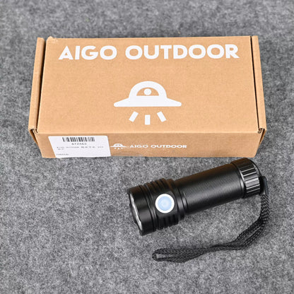 AIGO Multifunction Flashlight Emergency Light Seatbelt Cutter Window Breaker