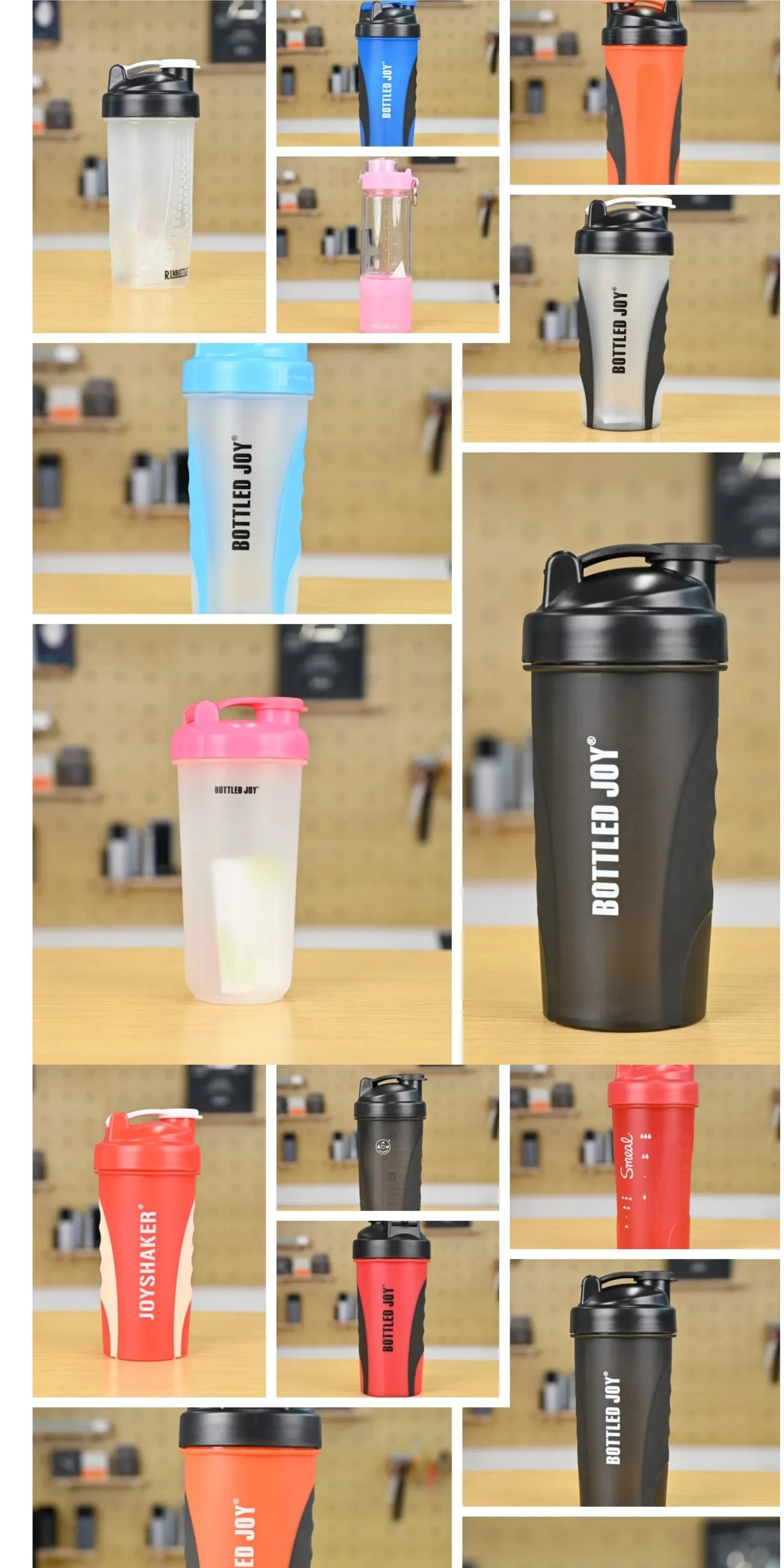 BOTTLED JOY shaker bottle