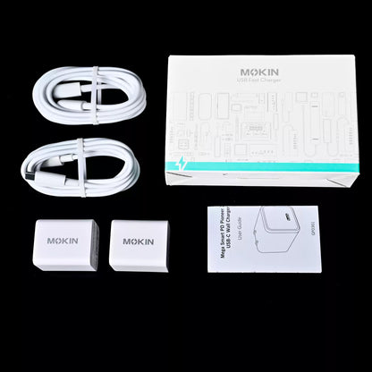 Moxin 33W GaN Dual Port Fast Charger