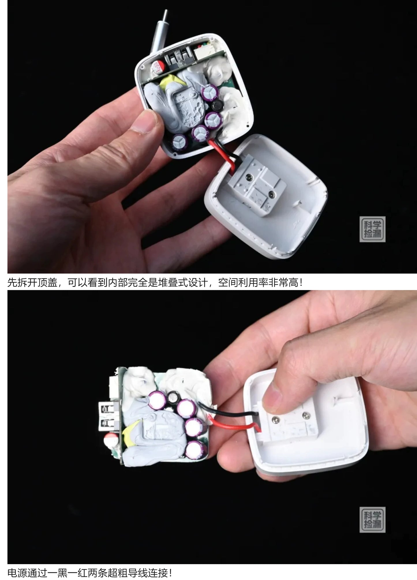 MOKIN 30W GaN Retractable Cable Charger 1A1C Fast 