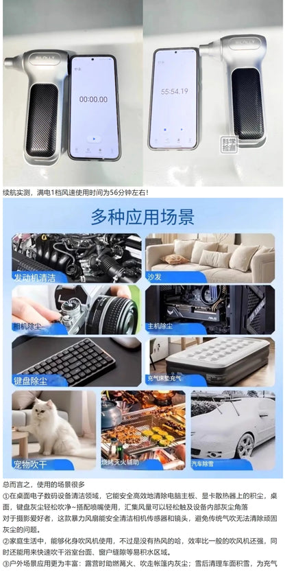 High-Speed Turbo Handheld Fan 150000 RPM