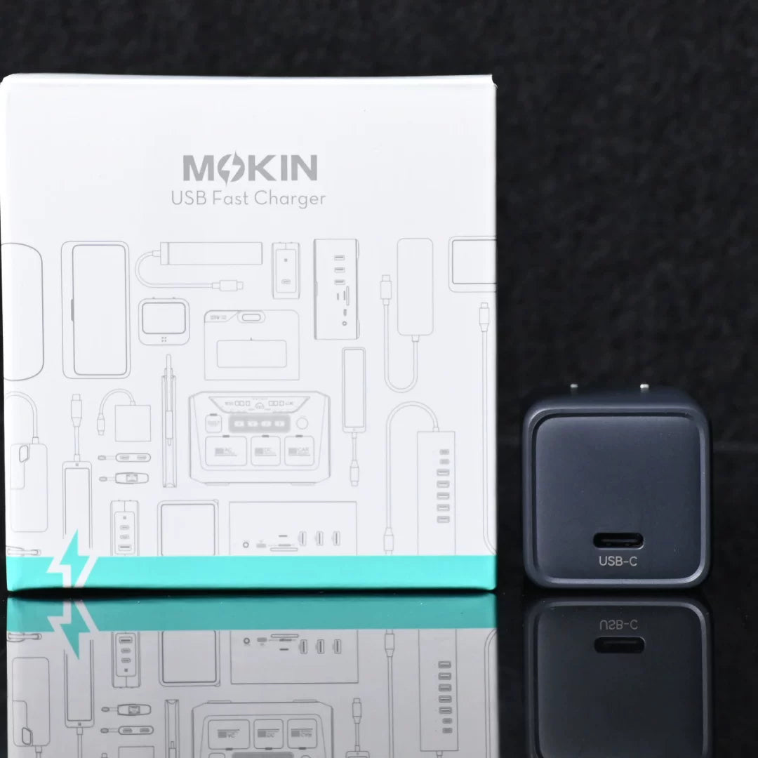 Moxin 33W GaN Dual Port Fast Charger