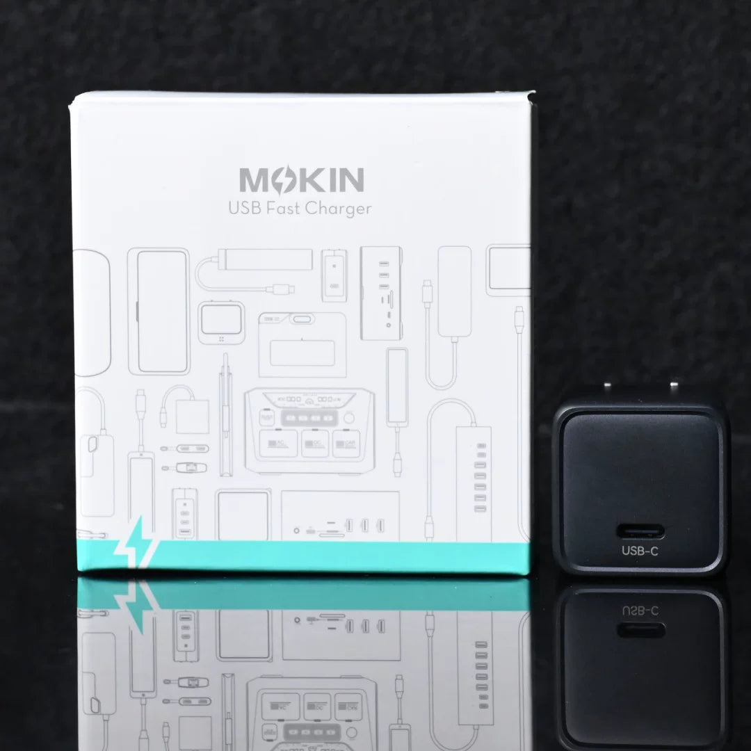 Moxin 33W GaN Dual Port Fast Charger