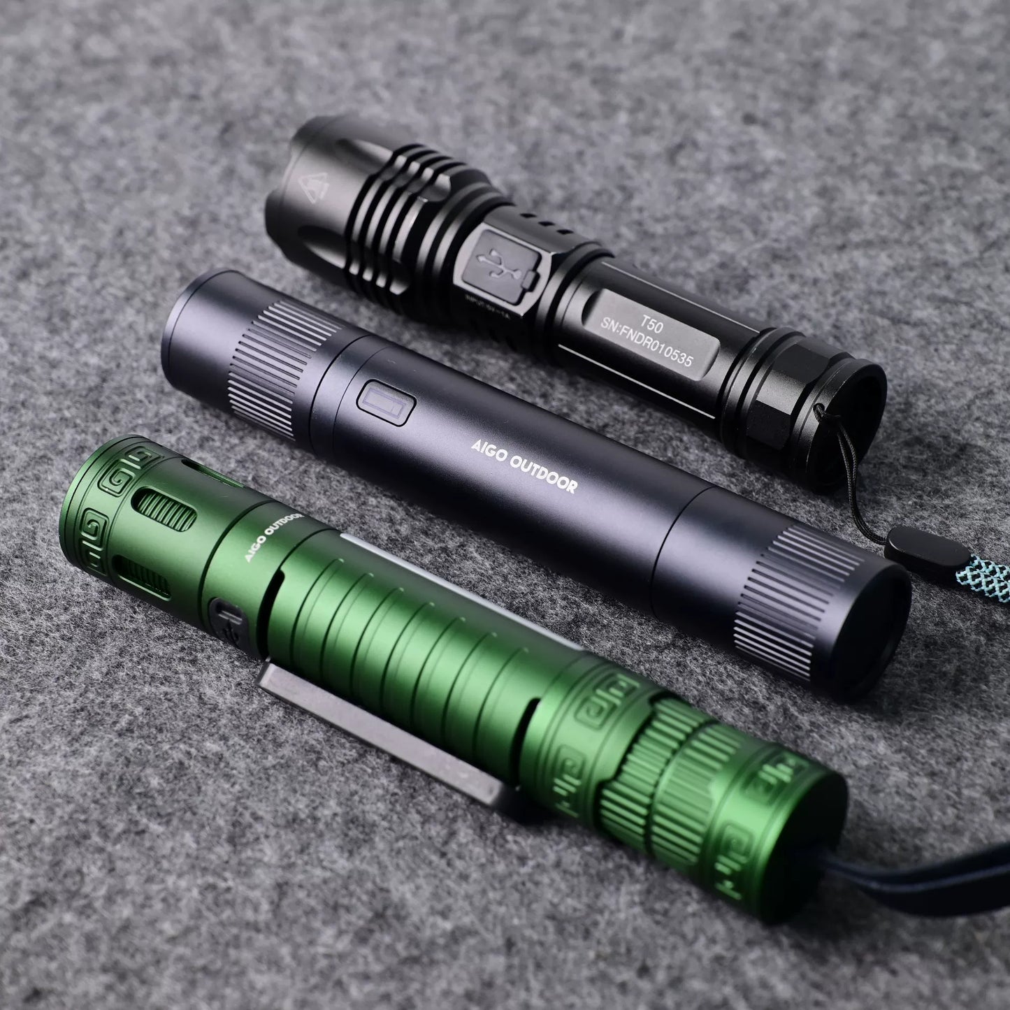 AIGO OUTDOOR tactical flashlight