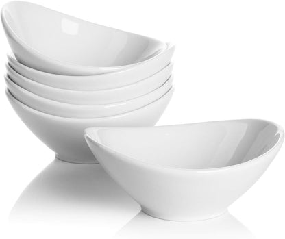 10oz Ceramic Bowls, Set of 6 | Microwave & Dishwasher Safe