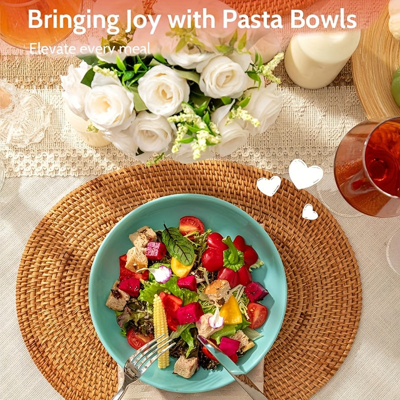 Pasta Bowls, 30oz, Set of 6 | Porcelain Salad & Dinner Bowls