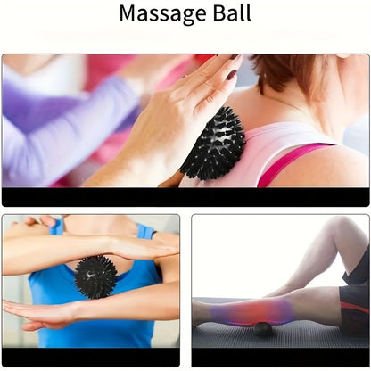 6-Piece Muscle Recovery Kit | Foam Roller, Yoga Stick & Massage Balls