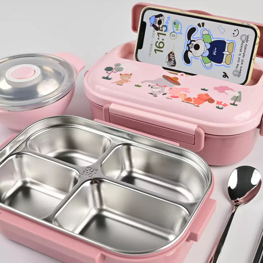 MAXCOOK 316/304 Stainless Steel Leakproof Insulated Lunch Box
