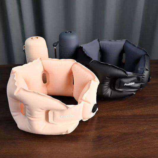Bargaingogo Inflatable Travel Neck Pillow