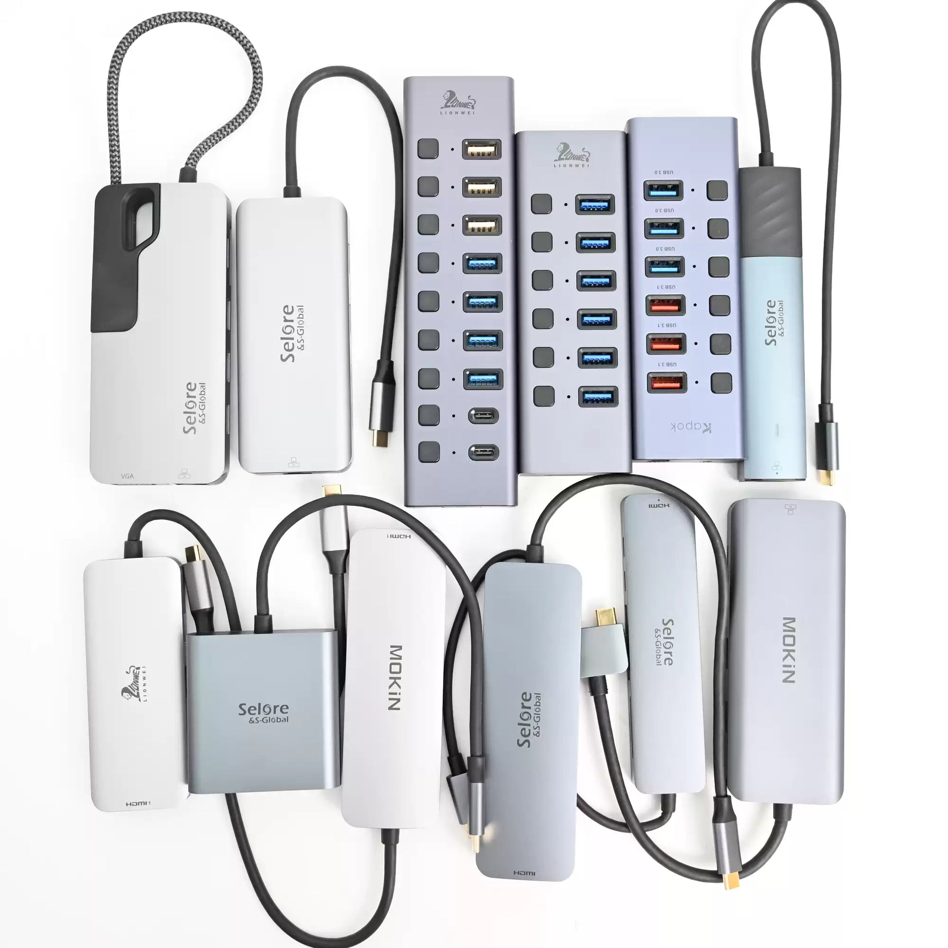 MOKIN PD100W 4K60 Multi-Port Laptop Docking Station