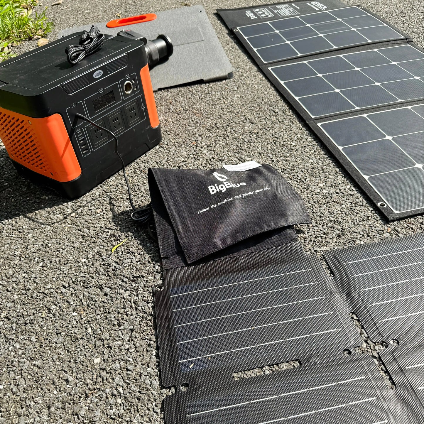24W-120W Folding Monocrystalline Solar Panel