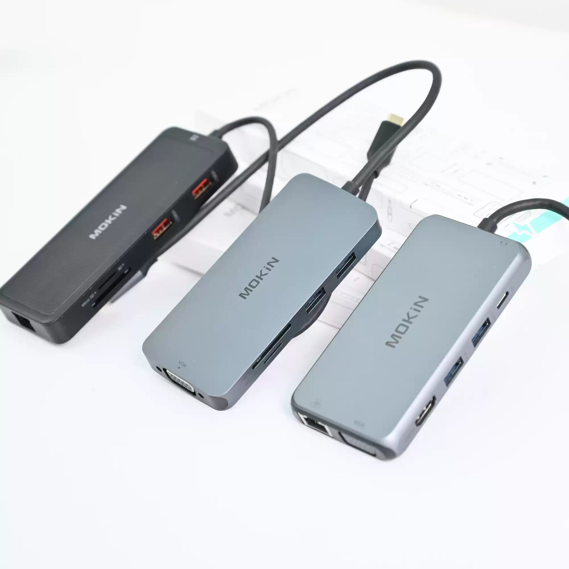Multi-Port Laptop Docking Station