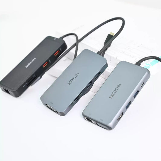 Multi-Port Laptop Docking Station