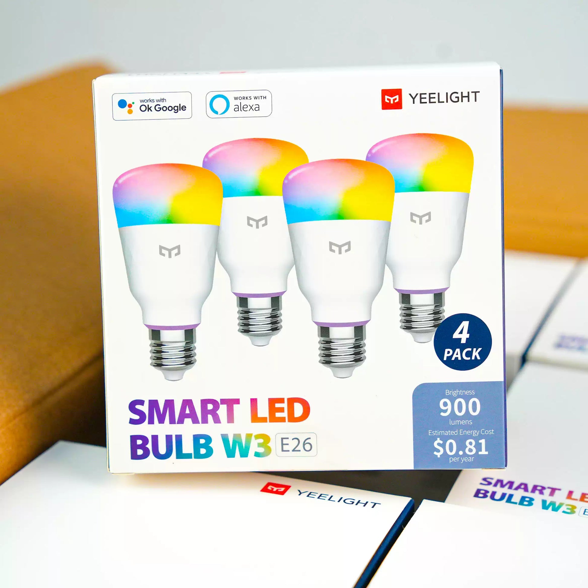 Yeelight Smart WiFi Color LED Bulb with App Control