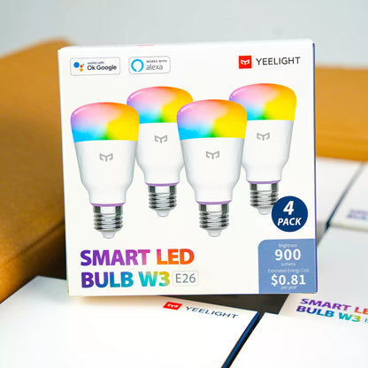Yeelight Smart WiFi Color LED Bulb with App Control