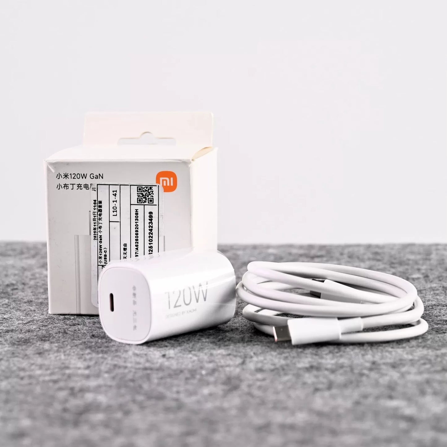 Xiaomi 120W GaN Fast Charger Set - Boxed 95% New USB-C Xiaomi 120W GaN Charger Set