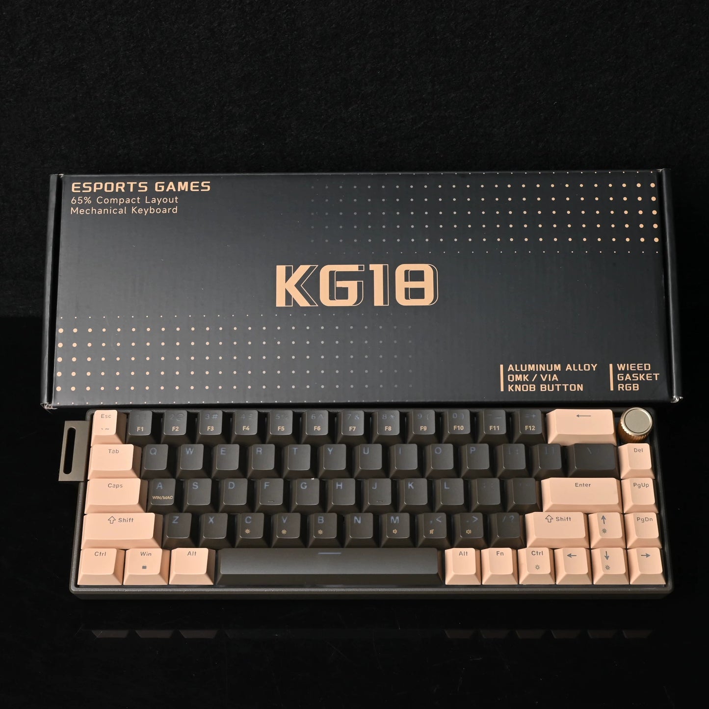 MX RGB Mechanical Keyboard - Dark Brown