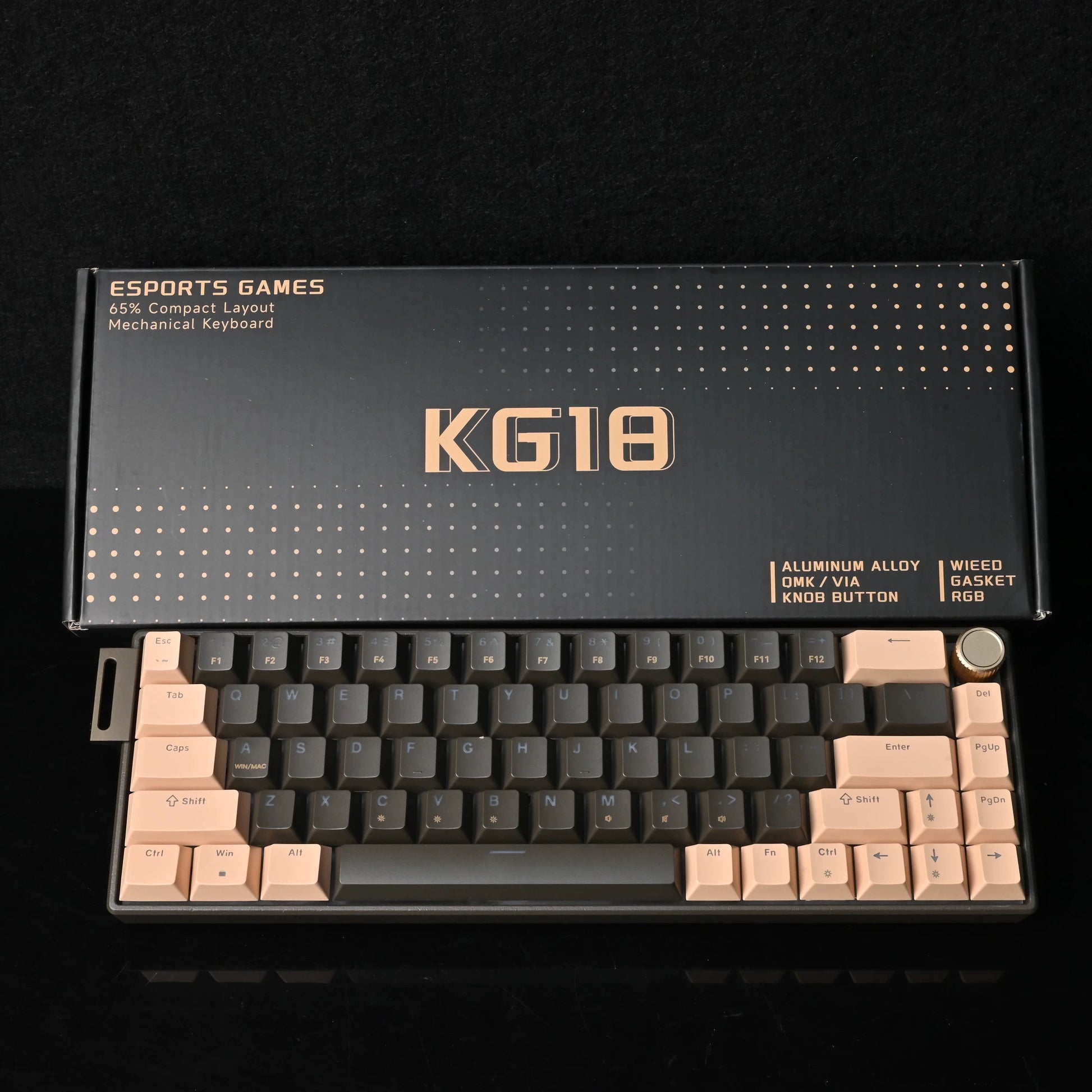 MX RGB Mechanical Keyboard - Dark Brown
