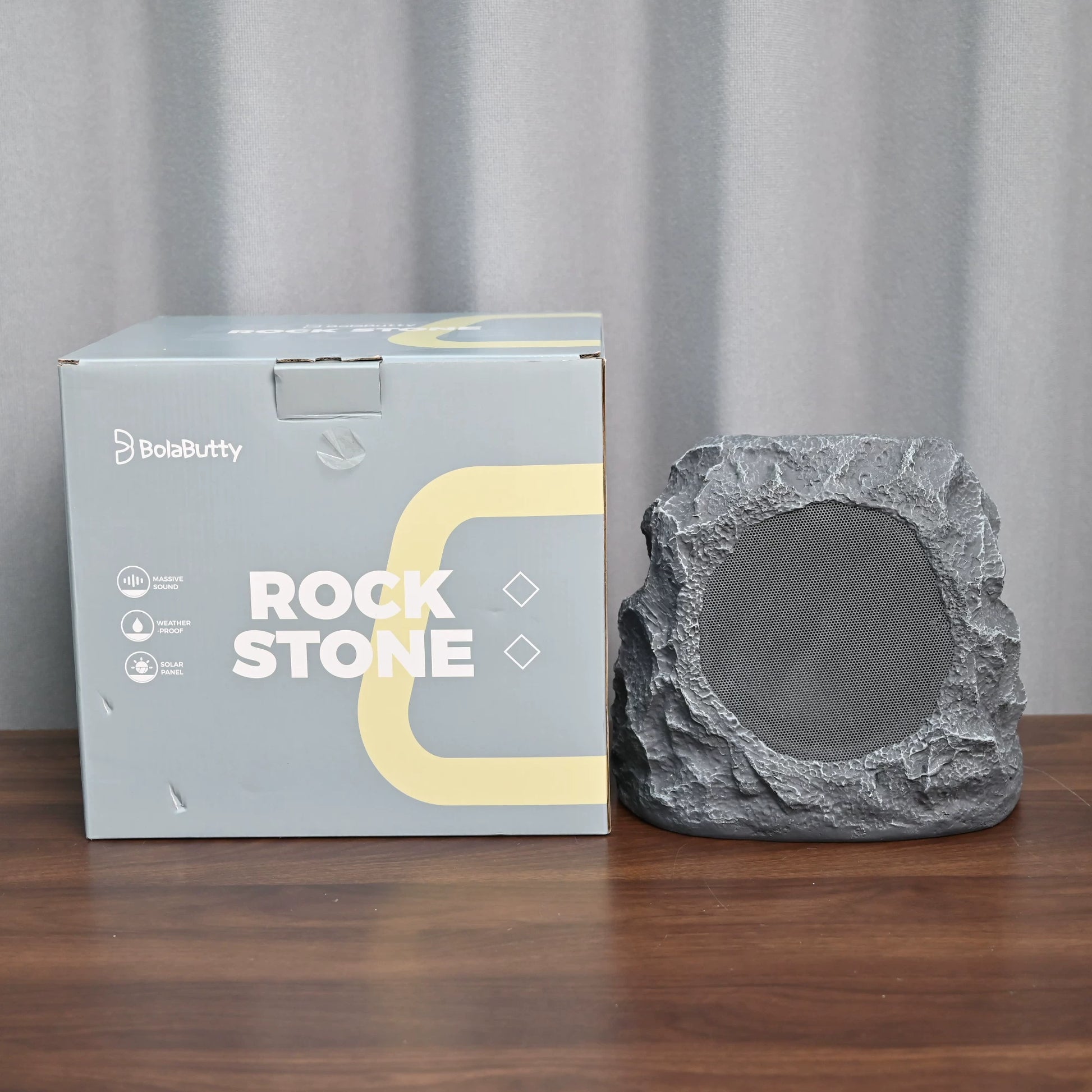 30W IPX7 Solar Outdoor Rock Bluetooth Speaker - Outdoor Rock Speaker