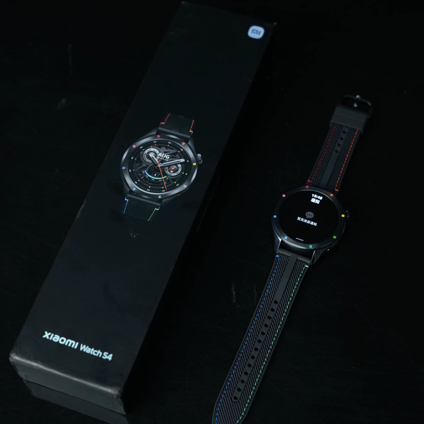 Xiaomi Watch S4 Smart Watch - Black Rainbow