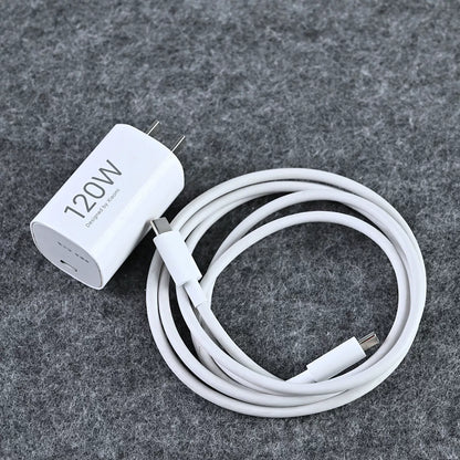 Xiaomi 120W GaN Fast Charger Set - Unboxed 90% New USB-C Xiaomi 120W GaN Charger Set