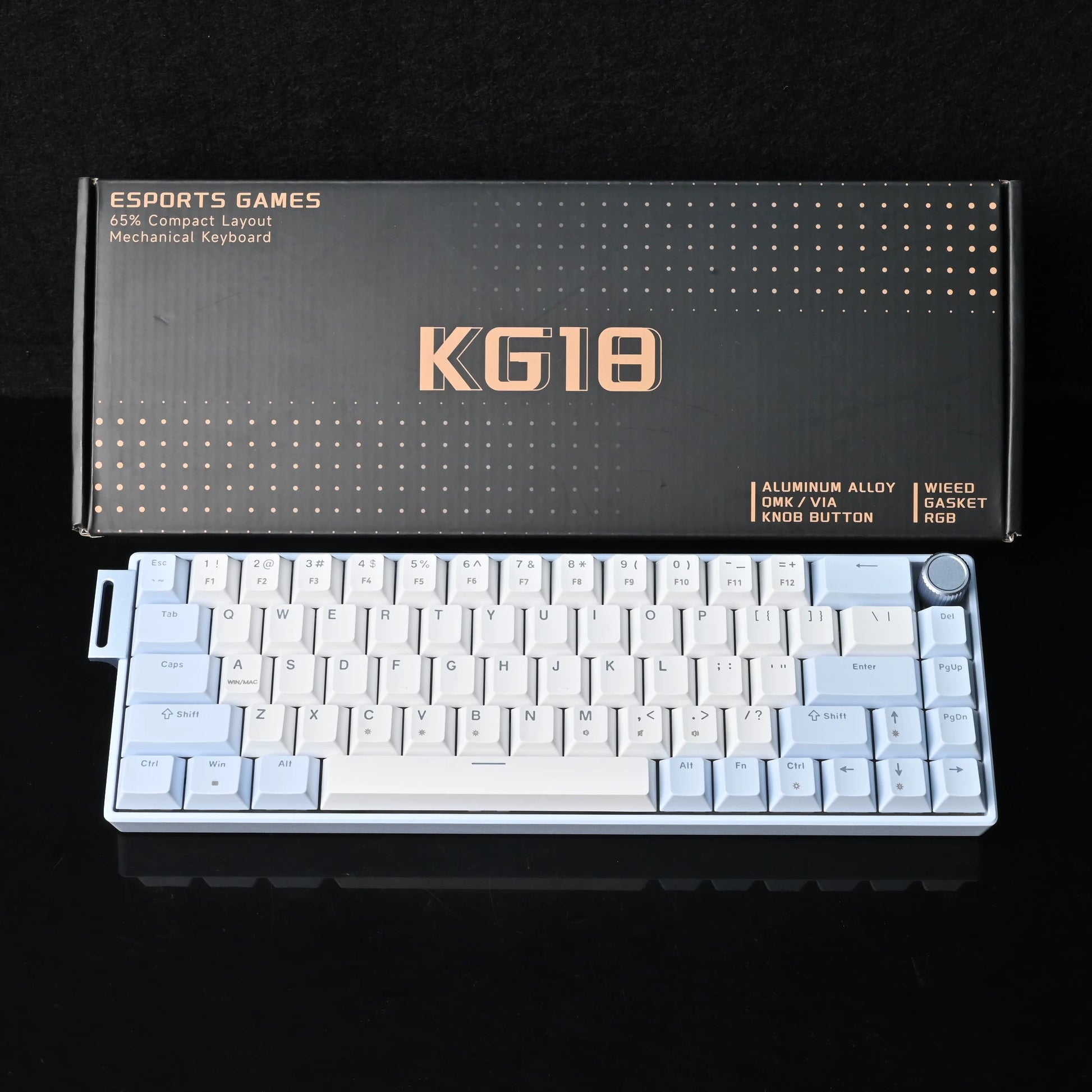 MX RGB Mechanical Keyboard - Light Blue