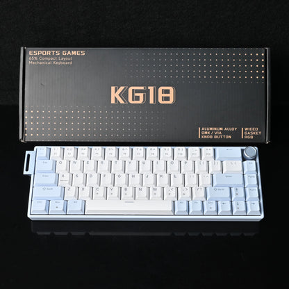 MX RGB Mechanical Keyboard - Light Blue
