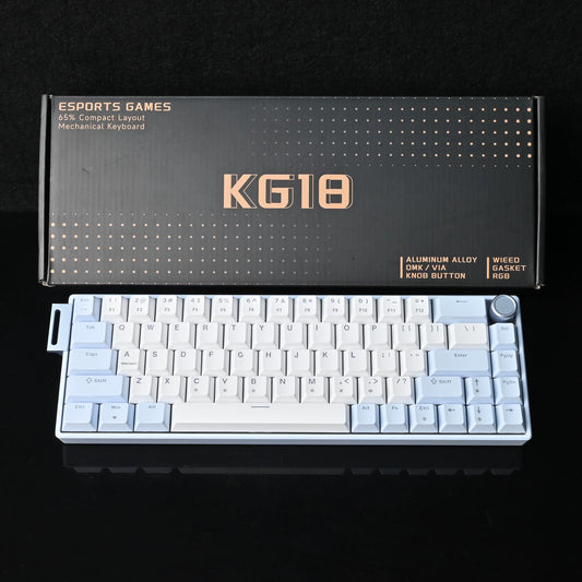 MX RGB Mechanical Keyboard - Light Blue