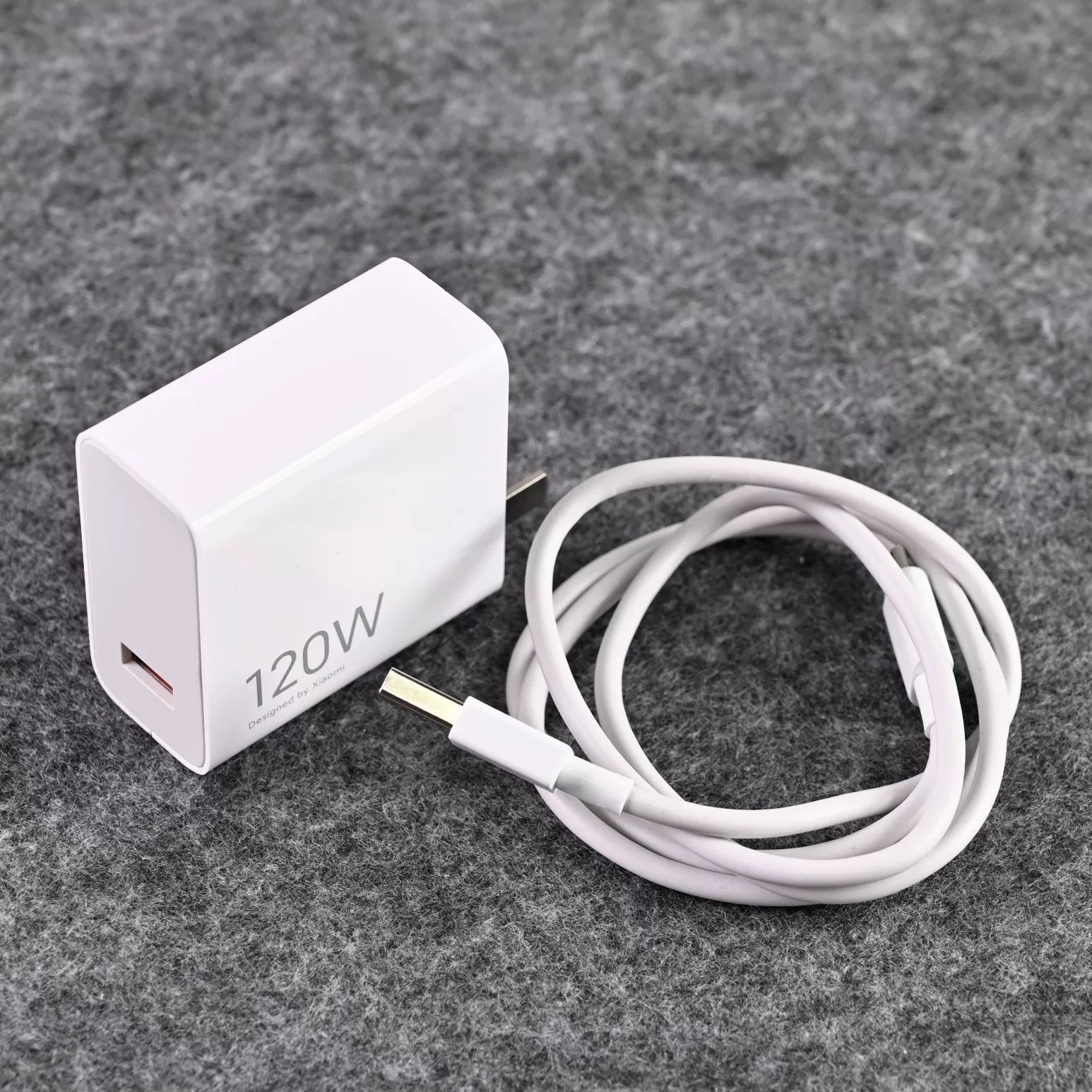 Xiaomi 120W GaN Fast Charger Set - Unboxed 90% New USB-A Xiaomi 120W GaN Charger Set