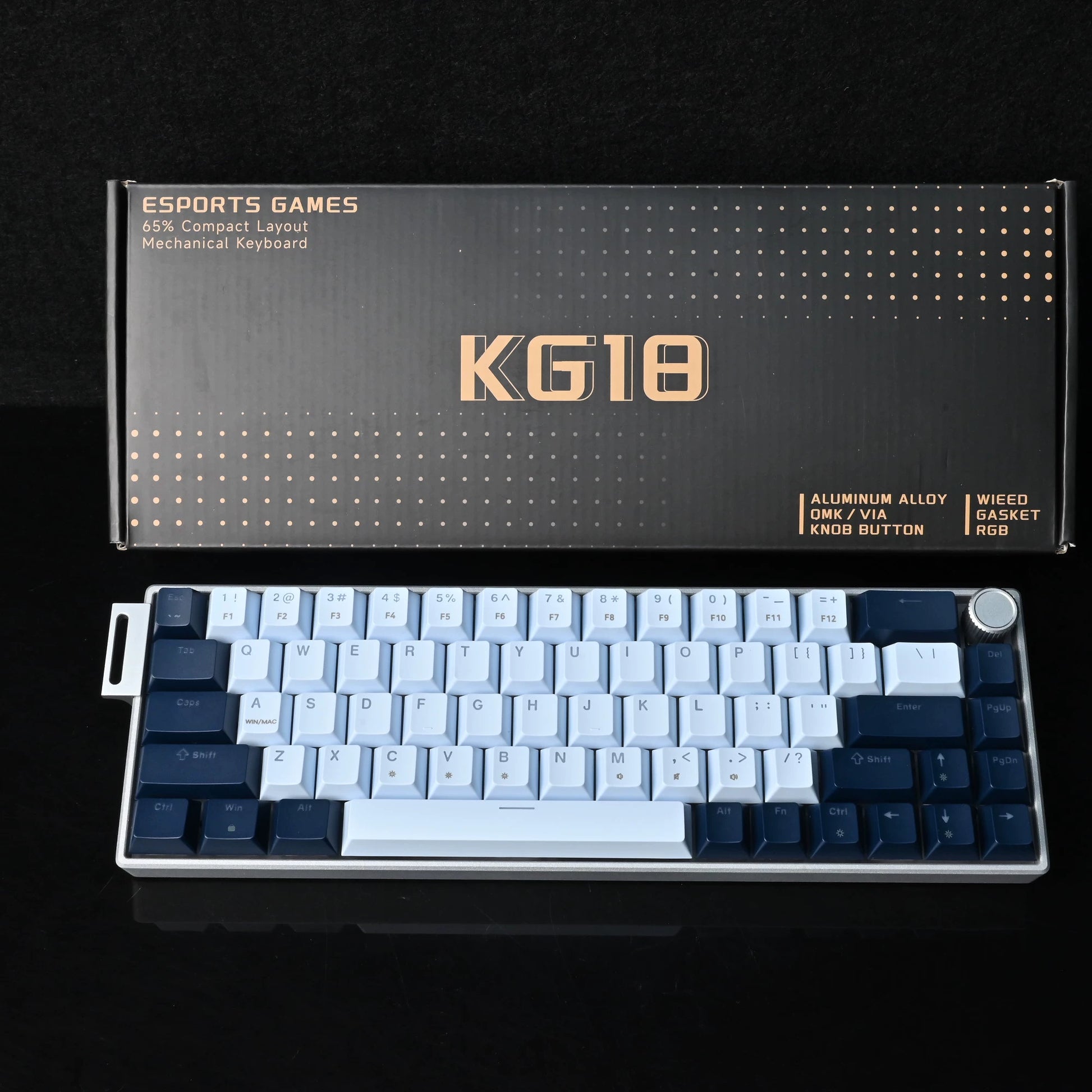 MX RGB Mechanical Keyboard - Dark Blue